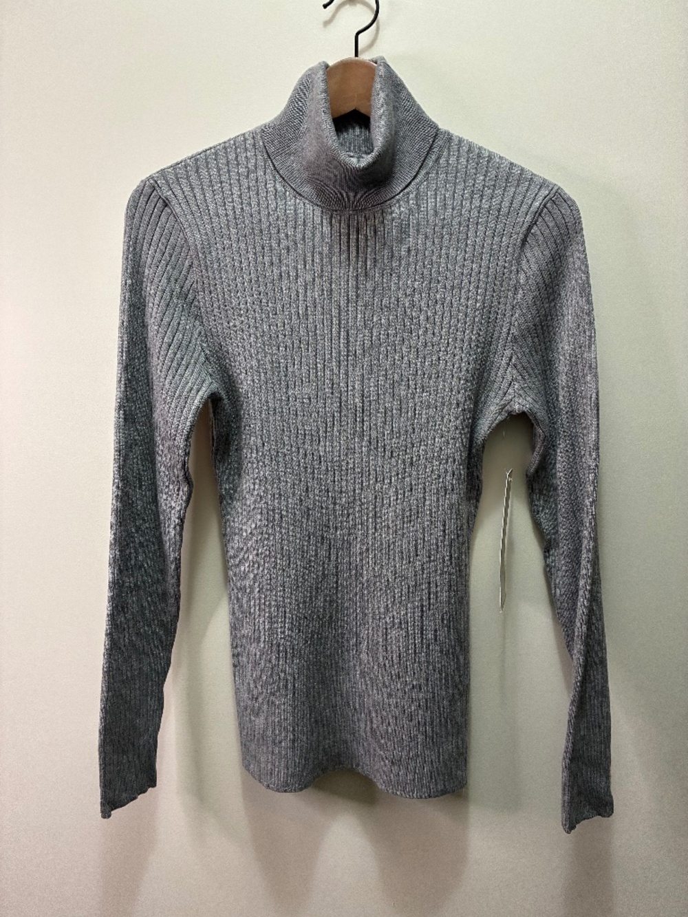 Rib Turtleneck Sweater | Madison Grey